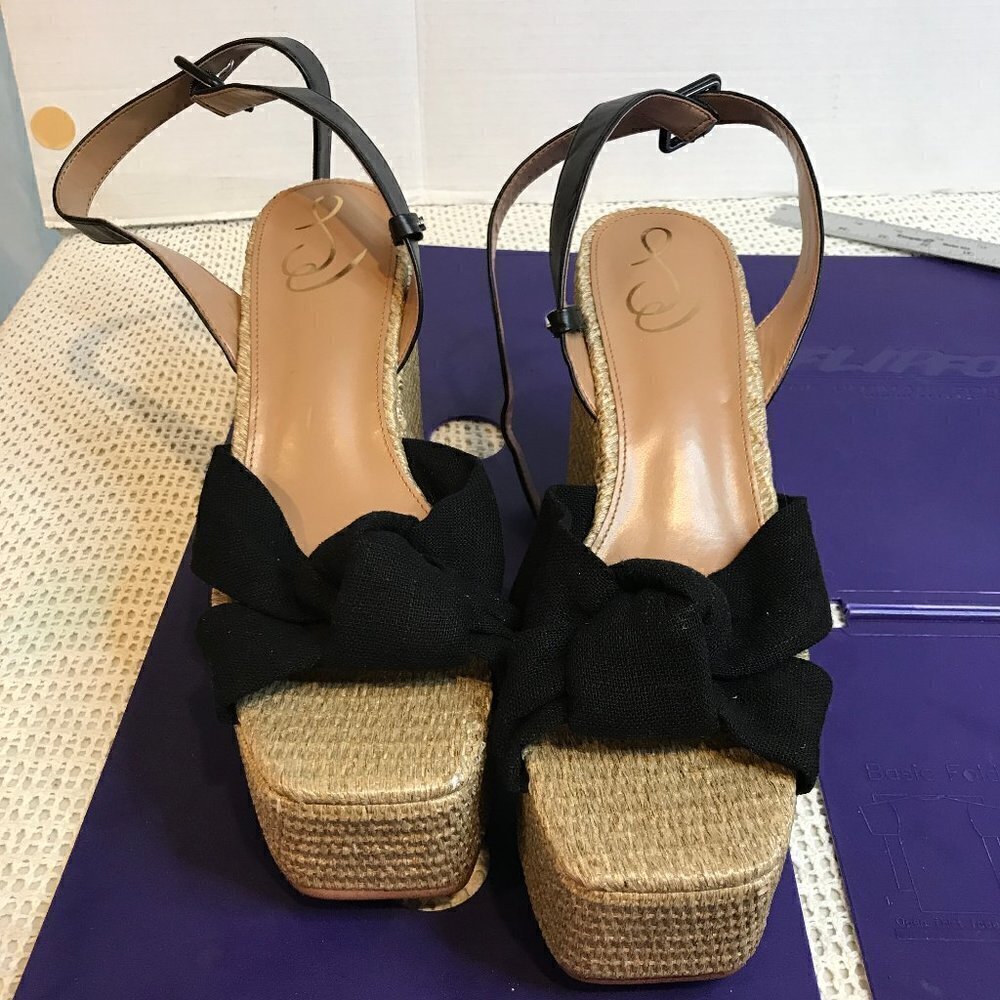 SAM EDELMAN WOMENS THERESA 2 WEDGE SIZE 10 NEW